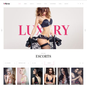 lolypop escorts wordpress theme